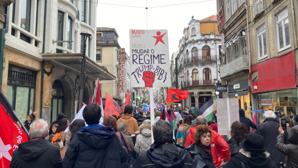 Manifestação no Porto
