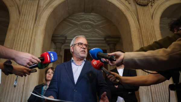 Catarina Martins, José Manuel Pureza e Fabian Figueiredo