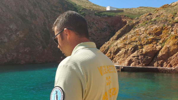 Vigilante da Natureza na Reserva Natural das Berlengas
