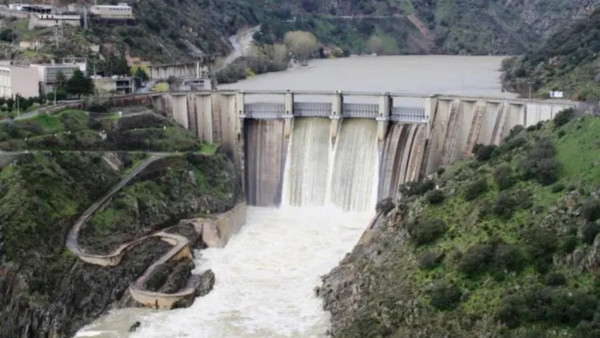 Barragem de Miranda do Douro. 