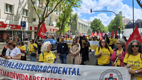 Enfermeiros em luta