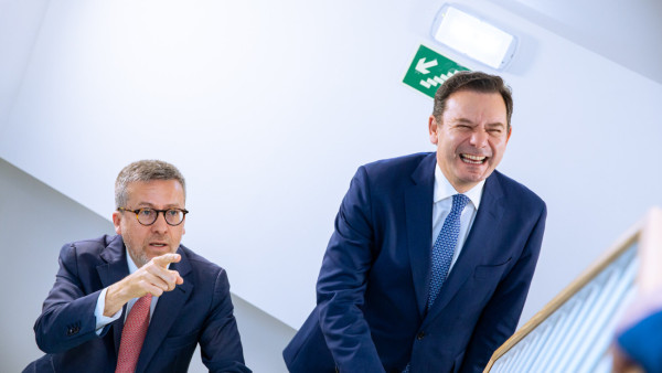 Carlos Moedas e Luís Montenegro