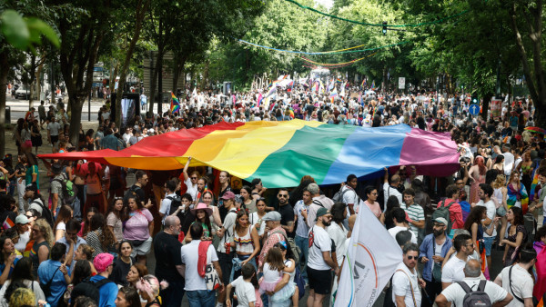 Marcha do Orgulho LGBTI+ em Lisboa. 