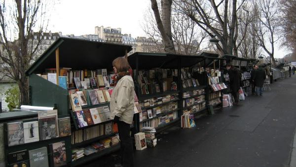 Bouquinistes. Foto de Jerome Strauss/Flickr.