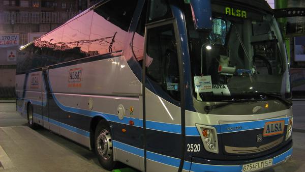 Autocarro da ALSA. Foto de Antonio Rodríguez/Flickr.