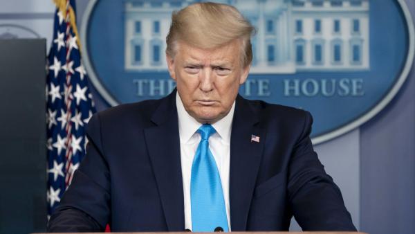 trump discursa na casa branca