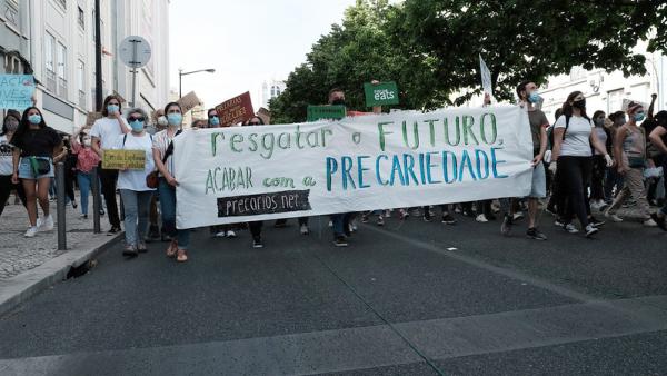 Manifestação Regatar o Futuro, junho de 2020.