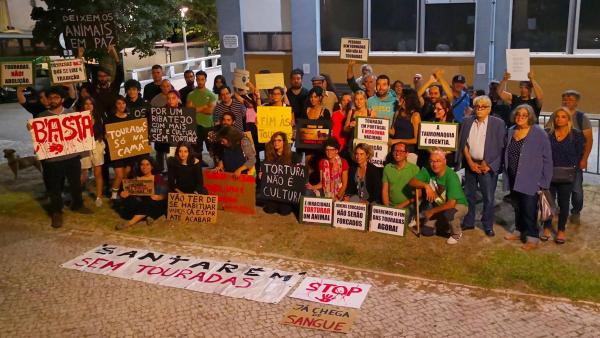 Manifestação no Cartaxo 23.08.19