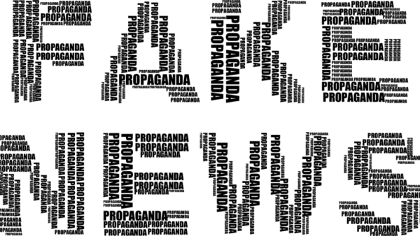 Fake News. Ilustração de GDJ/wikimedia commons.