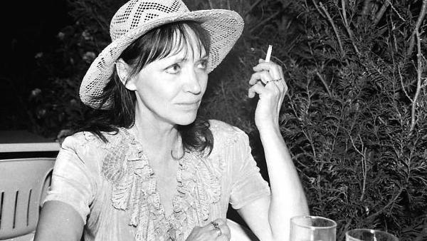 Anna Karina em 1994 em Villandraut - foto de Philippe Luzarey/wikipedia