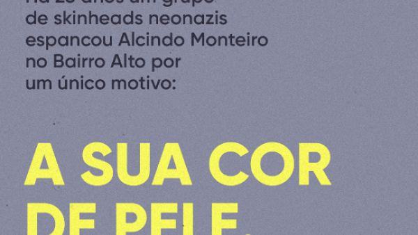 Alcindo Monteiro foi assassinado a 10 de junho de 1995, por um grupo de neonazis