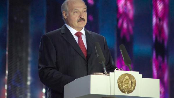 O presidente da Bielorrússia, Alexander Lukashenko. Foto de Serge Serebro/wikimedia commons.