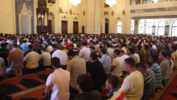 Beirute, Mesquita Mohammed El Amin, 6 de setembro de 2013 – Foto de José Manuel Rosendo, publicada em meuMundominhaAldeia.blogspot.com