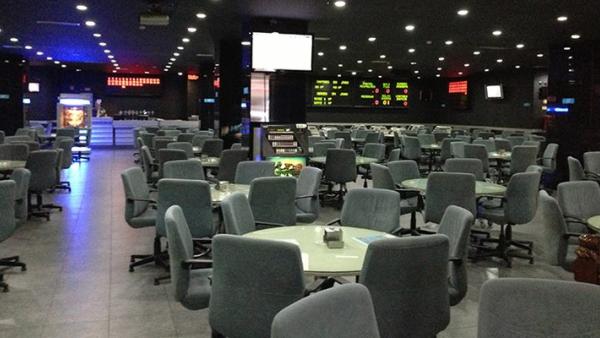 Sala de jogo do Bingo do Boavista, no Porto