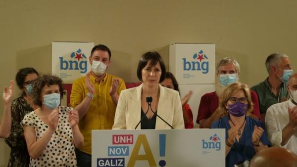 Ana Pontón, líder do Bloque Nacionalista Galego (BNG)
