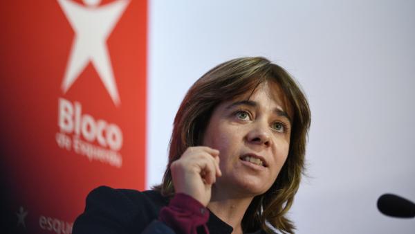 Catarina Martins apresenta proposta bloquista para salvar a lei de bases de saúde – Foto de Paula Nunes