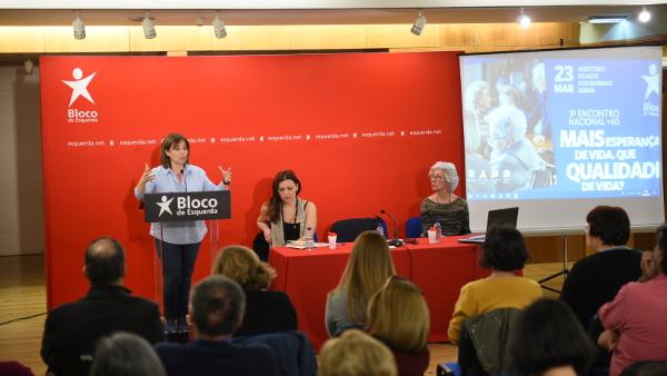 Catarina Martins apresentou três propostas essencais para uma boa lei de bases da saúde