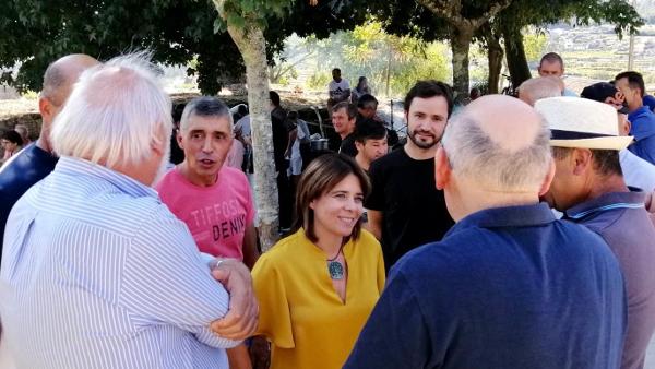 Catarina Martins esteve em Arcozelo, Penafiel, no piquenique dos trabalhadores das pedreiras - Foto de Paula Nunes