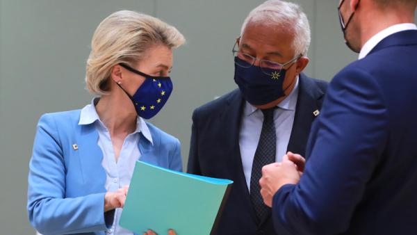 Ursula von der Leyen e António Costa