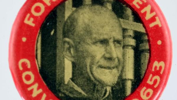 Material da campanha de 1920 de Eugene V. Debs.