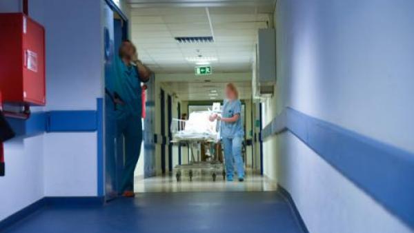 Corredor de Hospital. Foto de Paulete Matos.