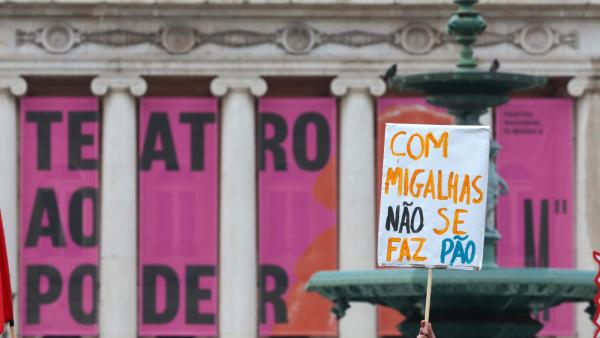 Manifesto pela Cultura, abril 2018, foto Manuel Almeida/Lusa