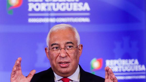 António Costa durante o anuncio das novas medidas restritivas para a época do Natal no contexto de combate à pandemia de covid-19 no país.