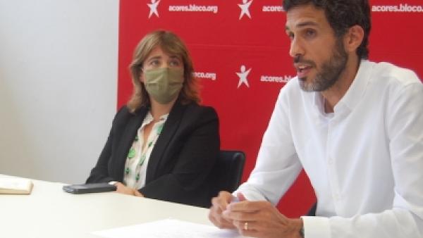 António Lima com Catarina Martins, foto do Bloco dos Açores.