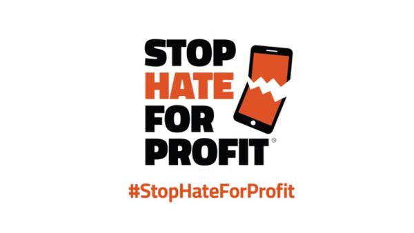 Logotipo da campanha Stop Hate for Profit.