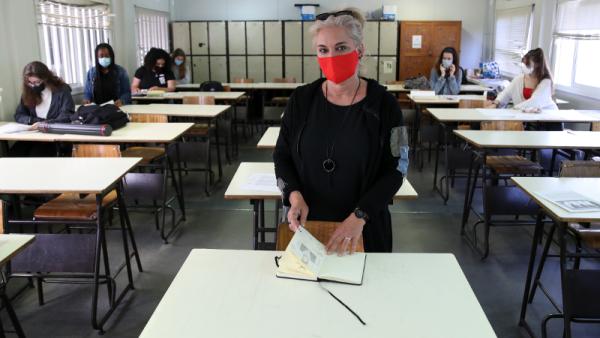Escola João de Barros, Seixal. Foto de Manuel de Almeida. Agência Lusa.