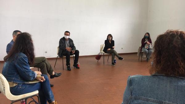 Reunião com trabalhadores da Boch