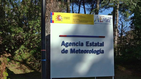 AEMET: Foto do Twitter da organização.