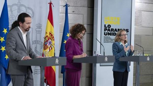 Conferência de Imprensa Governo PSOE-Unidas Podemos