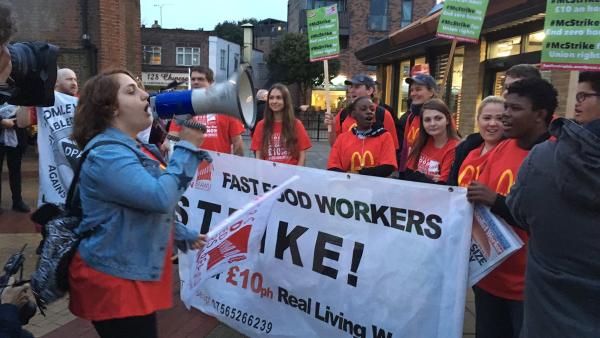 Greve McDonalds/Reino Unido - Foto Unite Community SEL/Twitter