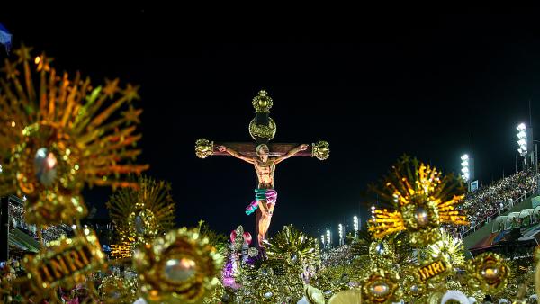 Mangueira traz Jesus Cristo jovem, negro e morador de favela - Gabriel Nascimento/Riotur/Fotos Públicas