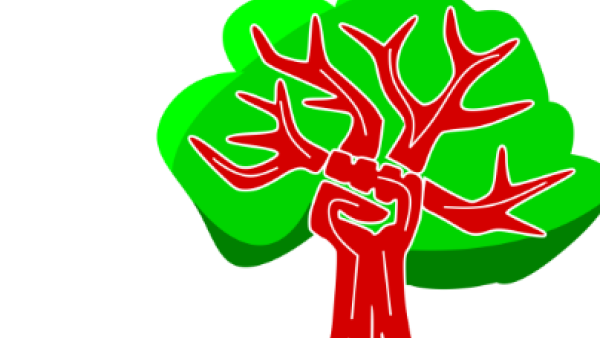 Logotipo dos Encontros Ecossocialistas.