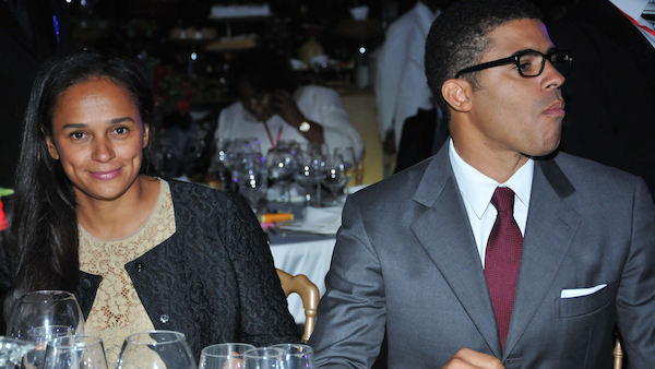 Isabel dos Santos com Sindika Dokolo