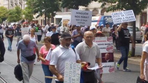 Manifestação durou cinco horas. Foto de Rita Gorgulho