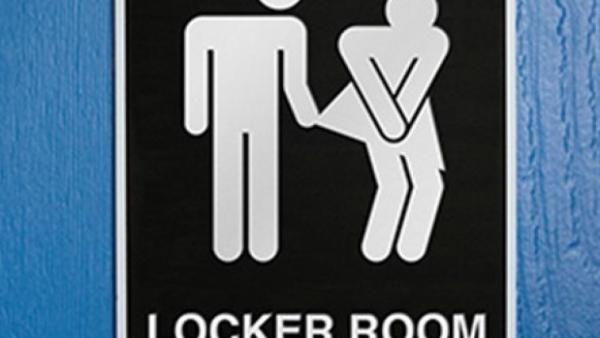 Cartaz da peça Locker Room Talk.