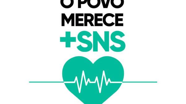 Logótipo "O Povo merece +SNS