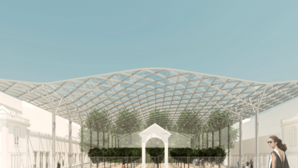 Nova cobertura do Mercado 2 de Maio em Viseu