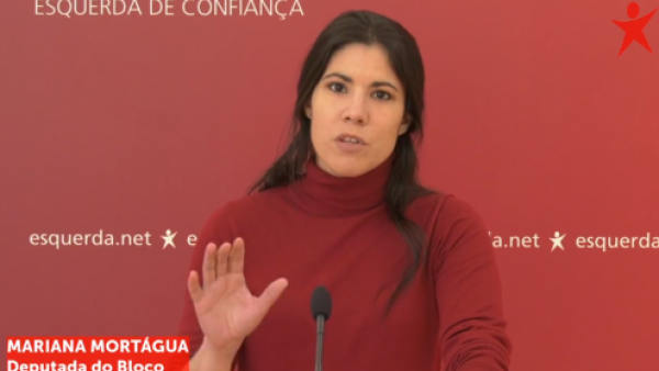 Mariana Mortágua salienta que "é muito óbvio que a Lone Star está a esgotar a garantia pública o mais rápido que pode para recapitalizar o banco às custas do Estado".