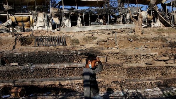 Campo de refugiados de Moria, Lesbos