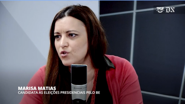 Marisa Matias relembra que Marcelo Rebelo de Sousa pressionou “para que se incluísse na Lei de Bases da Saúde os serviços privados de saúde”.