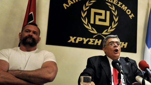 Nikos Michaloliakos, líder do Aurora Dourada