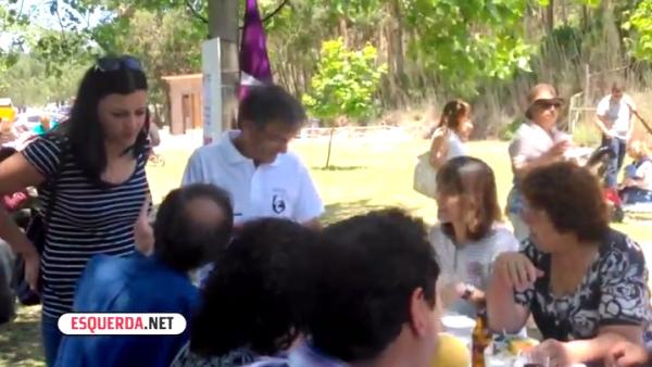 Diário de campanha: Convívio na Lagoa de Óbidos