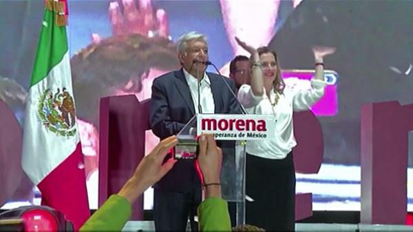 O desejo de mudança concretizou-se em julho de 2018, quando López Obrador obteve um triunfo contundente nas presidenciais, obtendo 53,2% dos votos