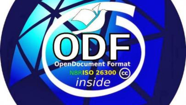 Um dos símbolos do formato ODF