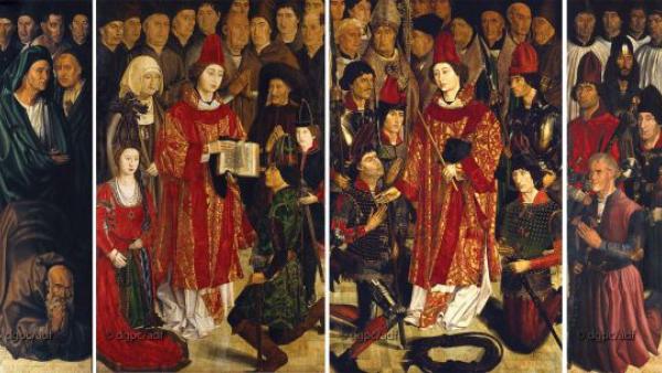 Painéis de S. Vicente, obra prima da pintura universal - O Museu Nacional de Arte Antiga (MNAA) considerou que a obra precisava de intervenção, decisão ousada – Foto do MNAA