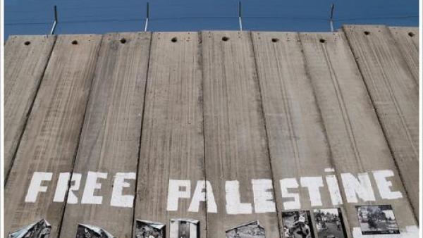 Muro israelita em Belém.